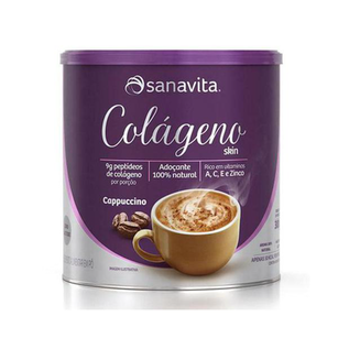 Imagem do produto Colágeno Skin Cappuccino 300G Sanavita