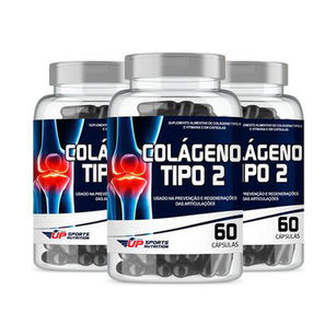 Imagem do produto Colágeno Tipo 2 40Mg Com 60 Cápsulas Leve 3 Pague 2 Up Sports Nutrition