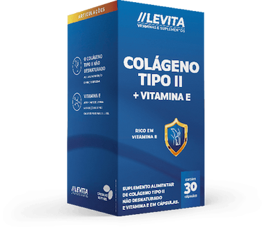 Colageno Tipo Ii + Vitamina E Levita  250Mg C/ 30 Caps