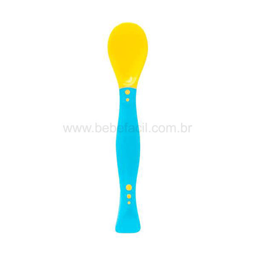 Imagem do produto Colher Flexível Baby Azul 6M+ Buba