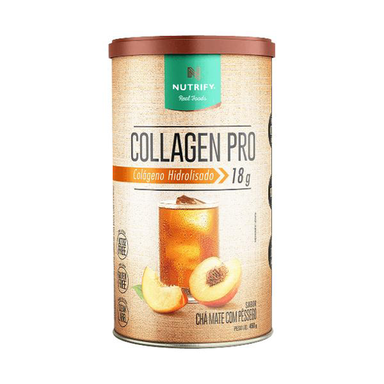 Imagem do produto Collagen Pro Chá Mate Com Pessego 450G