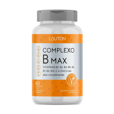 Imagem do produto Complexo B Max Lauton Nutrition Com 60 Cápsulas