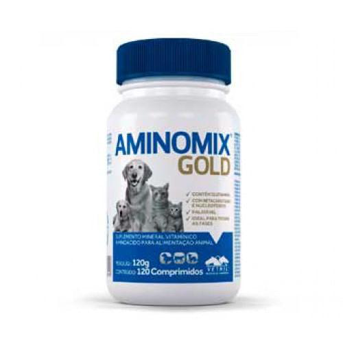 Imagem do produto Complexo Vitamínico Aminomix Gold Comprimidos Vetnil