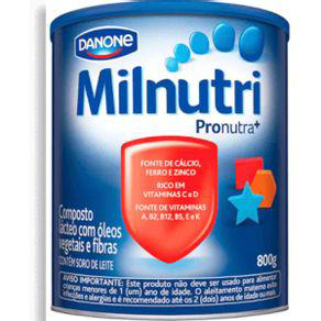 Imagem do produto Composto Lácteo Milnutri Pronutra 800G