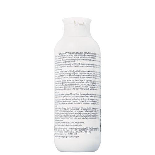 Imagem do produto Condicionador Natural Mineral Gloss Com Argila Branca 190Ml Elemento Mineral