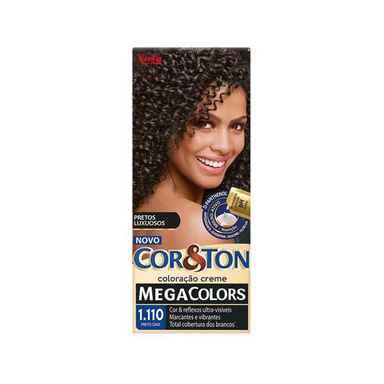 Imagem do produto Cor&Ton Mini Kit Mega Color 1100 Onix