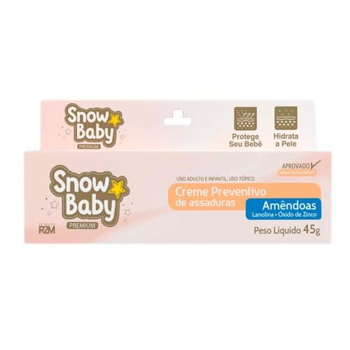 Imagem do produto Creme Contra Assadura Snow Baby Premium 45G