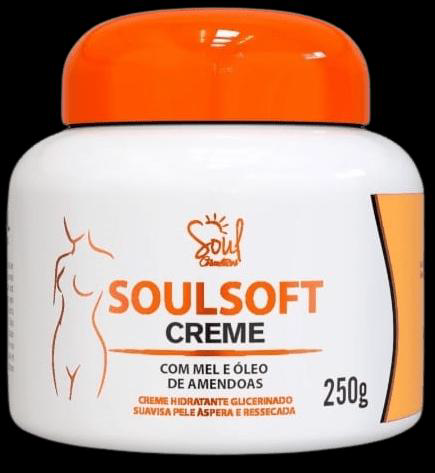 Imagem do produto Creme Soul Soft Hidratante Com Mel E Óleo De Amêndoas 250G Soul Cosméticos Soul Cosmeticos