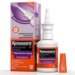 Imagem do produto Descongestionante Nasal Rinosoro Sic Farmasa 50Ml Solução Nasal