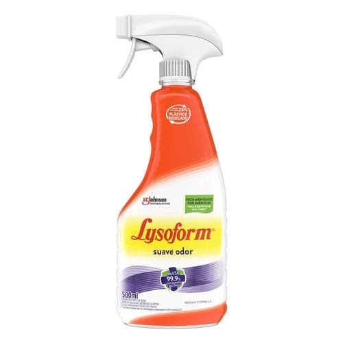 Imagem do produto Desinfetante Lysoform Suave Odor Spray 500Ml