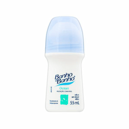 Desodorante Banho A Banho Ocean Rollon Antiperspirante Com 55Ml