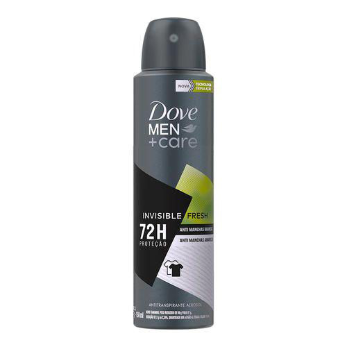 Imagem do produto Desodorante Dove Men+Care Invisible Fresh 72H Antitranspirante Aerosol 150Ml 150Ml