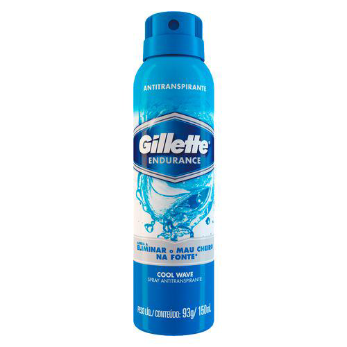 Imagem do produto Desodorante Gillette Masculino Coll Wave 150Ml Aerosol