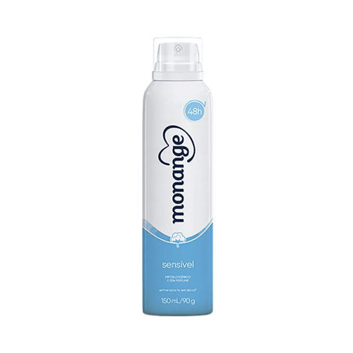 Imagem do produto Desodorante - Monange Aerosol Sem Perfume 90 Gramas