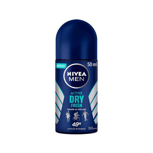 Imagem do produto Desodorante Roll On Nivea Men Active Dry Fresh 50Ml
