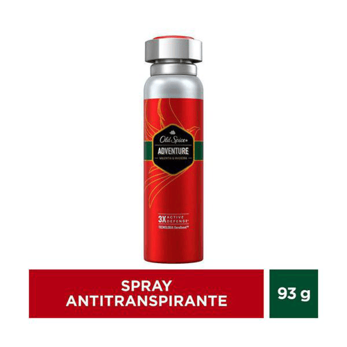 Imagem do produto Desodorante Spray Antitranspirante Old Spice Adventure Valentia E Madeira Com 93G 93G
