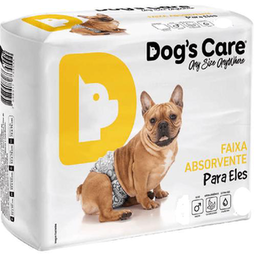 Imagem do produto Dog's Care Fralda Higiênica Absorvente Para Eles Pacote Com 12 Unidades G