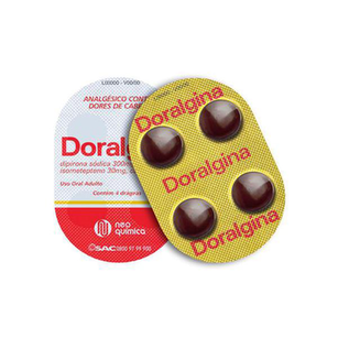 Doralgina 30Mg/300Mg/30Mg 4 Comprimidos