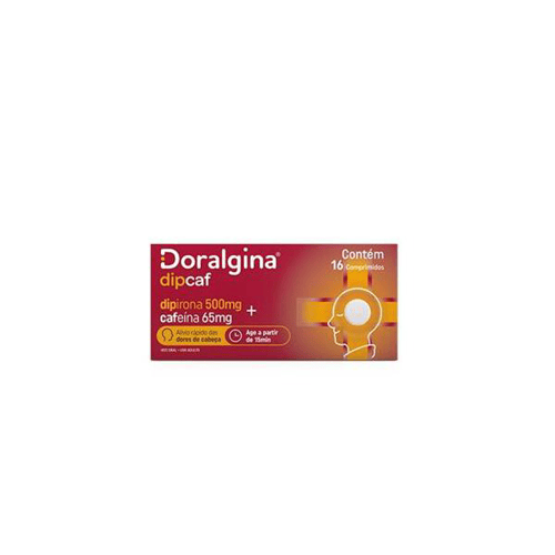 Imagem do produto Doralgina Dipcaf - Com 16 Comprimidos