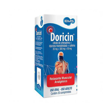 Imagem do produto Doricin 30 Comprimidos