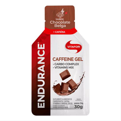 Imagem do produto Endurance Caffeine Carboidrato Em Gel Brown Chocolate Vitafor 30G