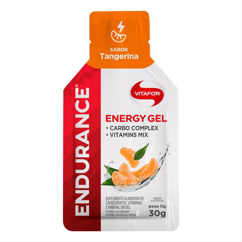 Imagem do produto Endurance Energy Carboidrato Em Gel Tangerina Vitafor 30G