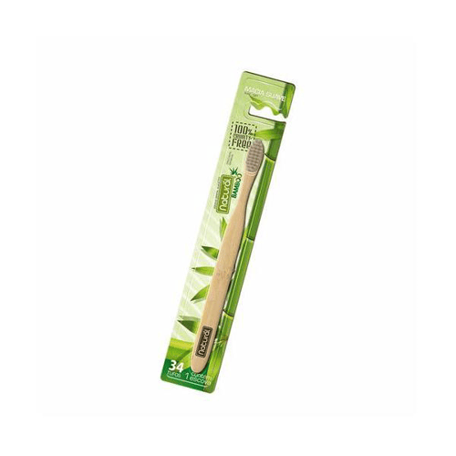 Imagem do produto Escova Dental Natural Bamboo Macia Suave