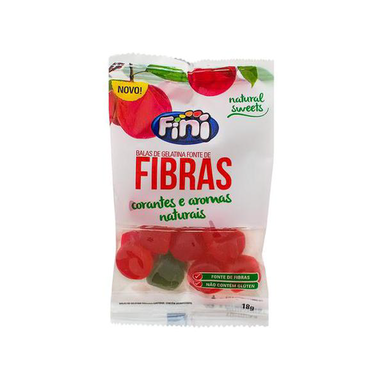Imagem do produto Fini Fibras Natural Sweets 18G