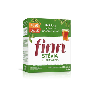 Imagem do produto Finn Adoc Stevia Taumatina Com 50 Envelopes
