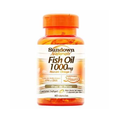 Imagem do produto Fish Oil 1000Mg C 60 Cápsulas Sundown Vitaminas