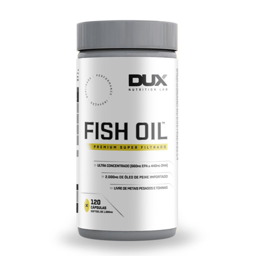 Imagem do produto Fish Oil Pote 120 Cápsulas Dux Nutrition