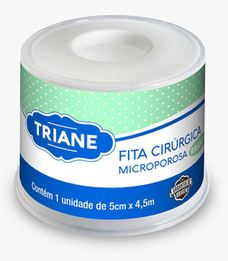 Imagem do produto Fita Microporosa Hipoalergica Triane 5X4,5 Branco