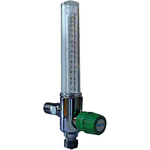 Imagem do produto Fluxômetro Para Rede De Oxigênio Haoxi Fl2414 0 A 15 Lpm Rosca Macho