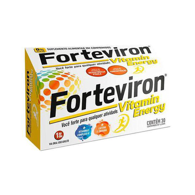 Imagem do produto Forteviron Vitamin Energy Com 30 Comprimidos