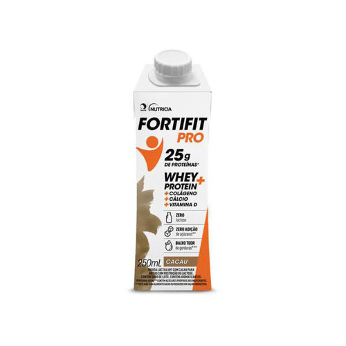 Imagem do produto Fortifit Pro Suplemento Alimentar Adulto Cacau 250Ml