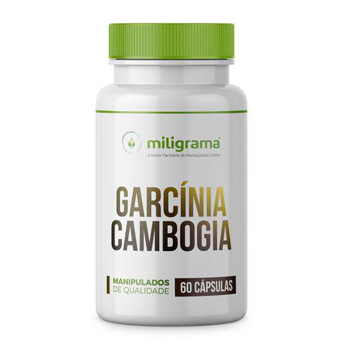 Imagem do produto Garcínia Cambogia 500Mg 60 Cápsulas