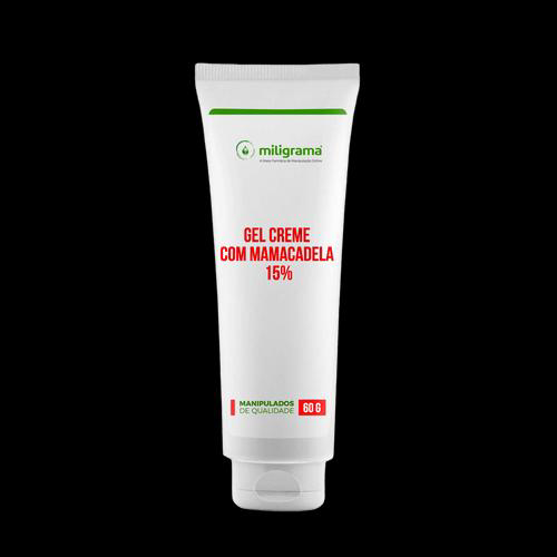 Imagem do produto Gel Creme Com Mamacadela 15% 60G Tratamento Da Vitiligo