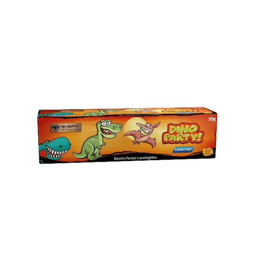 Imagem do produto Gel Dental Contente Kids Dino Party Tutti Frutti 50G Suavetex