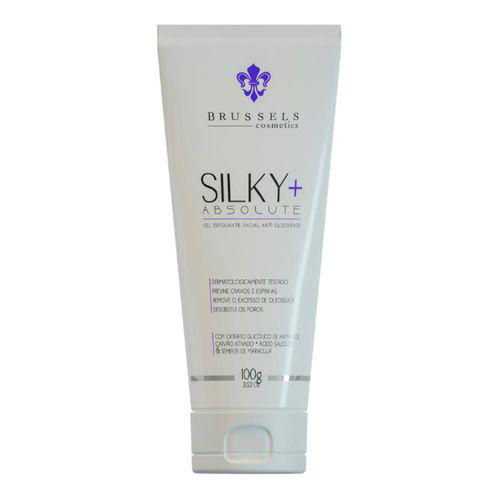 Imagem do produto Gel Esfoliante Facial Brussels Cosmetics Silky + Absolute 100G