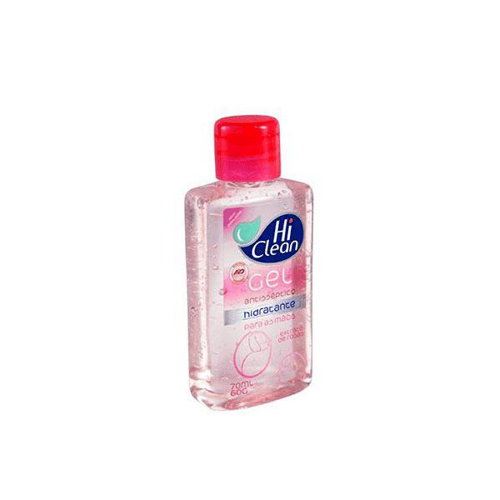 Imagem do produto Gel Higienizante Hi Clean Extrato De Rosa 60Ml