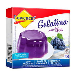 Imagem do produto Gelatina Lowçucar Uva 10G