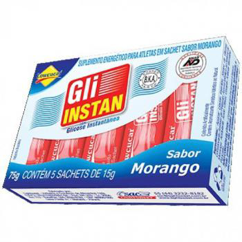 Imagem do produto Gli Instan Morango C/ 5 Saches 15G**