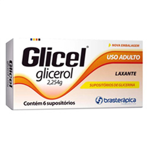 Imagem do produto Glicel - 6 Supositório Adulto
