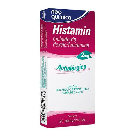 Imagem do produto Histamin - 20 Comprimidos