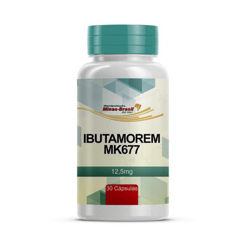 Imagem do produto Ibutamorem Mk677 12,5 Mg 30 Cápsulas