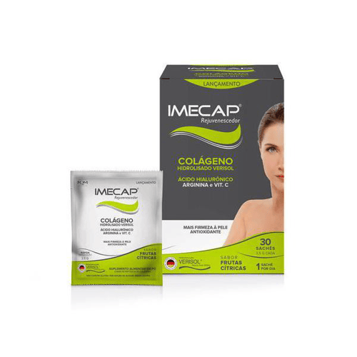 Imagem do produto Imecap Rejuvenescedor Colágeno Verisol+Ácido Hialu 30 Sachês