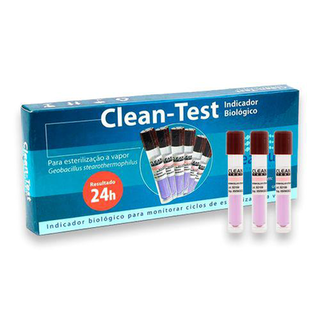Imagem do produto Indicador Biológico Clean Test Com 10 Cleanup