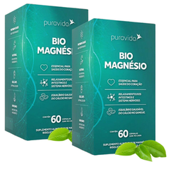 Imagem do produto Kit 2 Bio Magnésio Pura Vida Saúde Óssea Dental E Muscular