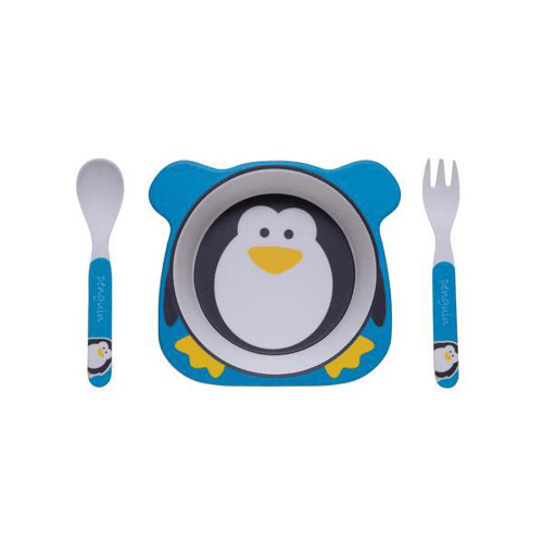 Imagem do produto Kit Alimentação Pinguim Eco Girotondo Baby 3 Unidades