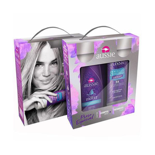 Imagem do produto Kit Aussie Moist Shampoo 180Ml + Tratamento 3 Minutos 236Ml
